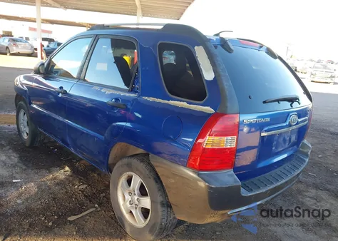 2007 Kia Sportage Lx z USA, uszkodzony, nr VIN KNDJF724377304209